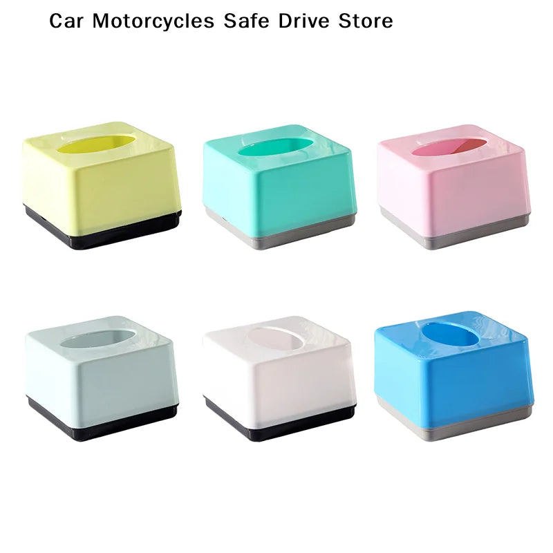 Modern Plastic Square Tissue Box Cover Holder-decorative Holder