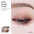 JOOCYEE 4 Colors Eyeshadow Palette Matte Smoked Daily Portable Makeup Zpaxo F11