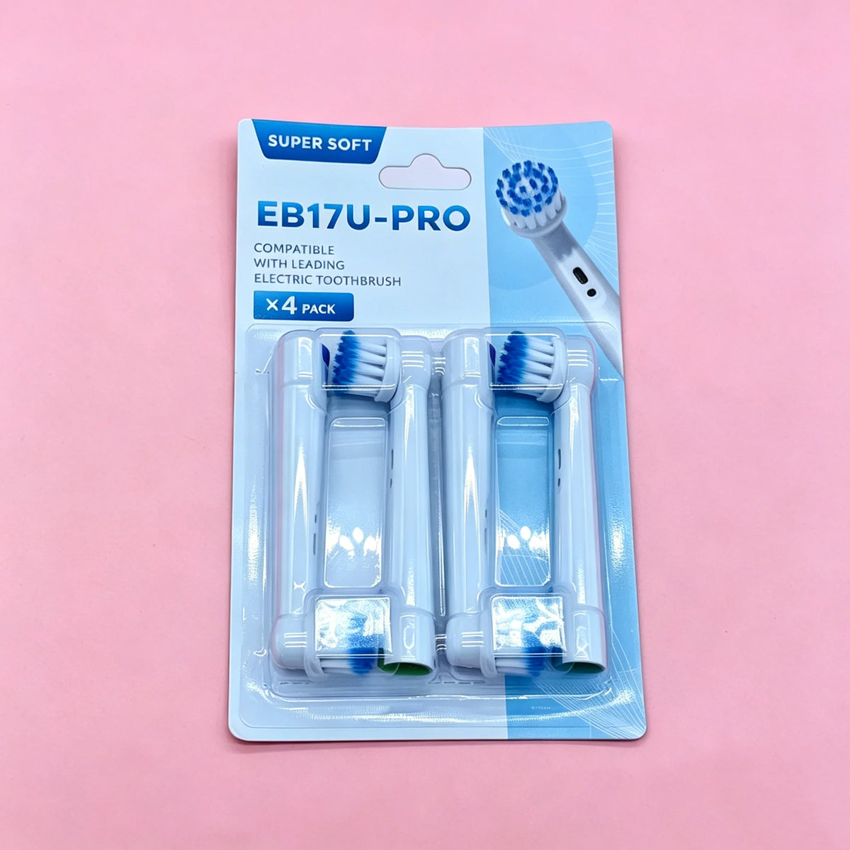 Wholesale 4 8 Lot Electric Toothbrush Head Oral B 6000 Sensitive Zpaxo EB17UPRO White-4pcs