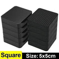 Carpet Fixing Stickers 100/2pcs Double High Adhesive Car Fixed Patches Non-slip Mat Home Floor Foot Mats Non-slip Grip Tapes New Zpaxo 10pcs-Square