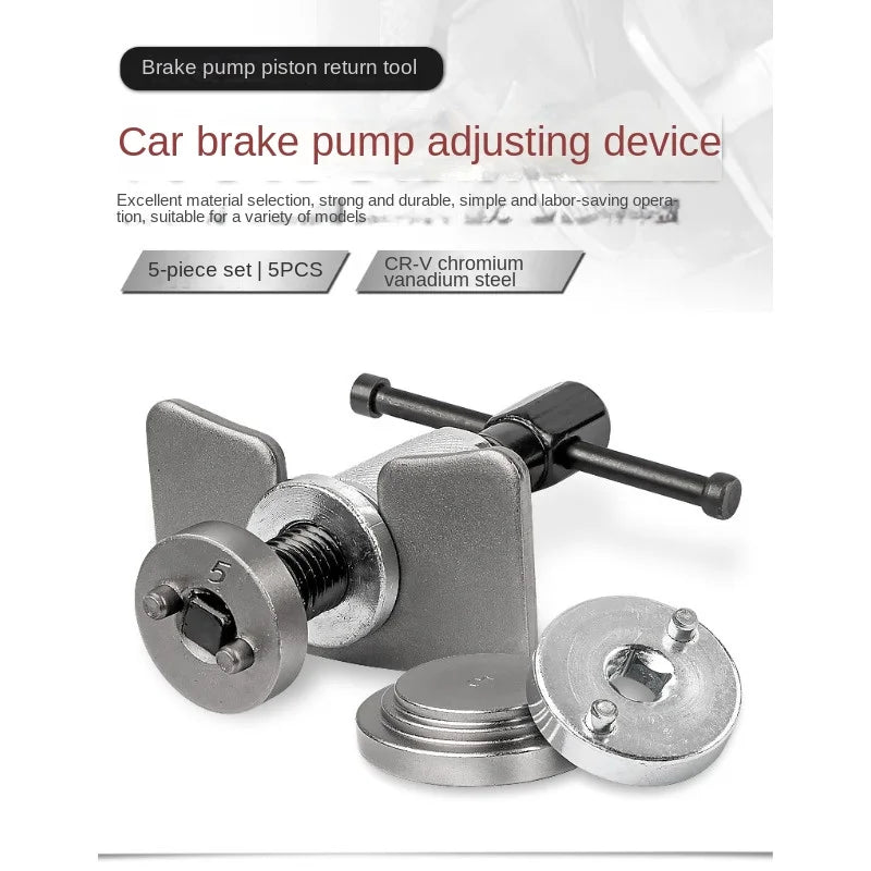 Brake Caliper Piston Tool – Disc Brake Spreader & Return Kit