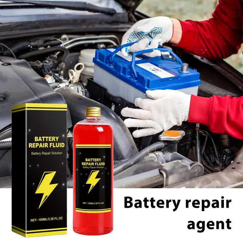 Battery Repair Fluid Car Safe Restore Liquid Efficient Extends Life
