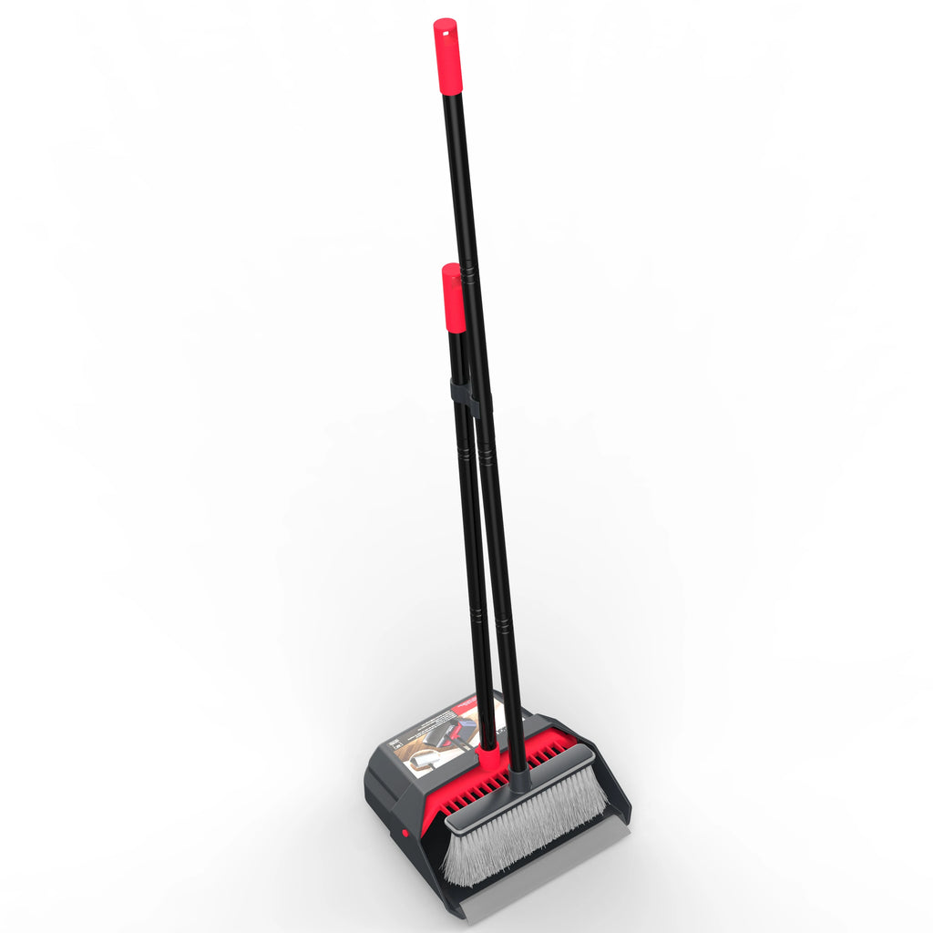 Household Broom and Dustpan Set - Combination Sweeping Tool with Long Handle Household cleaning tools Zpaxo Default Title