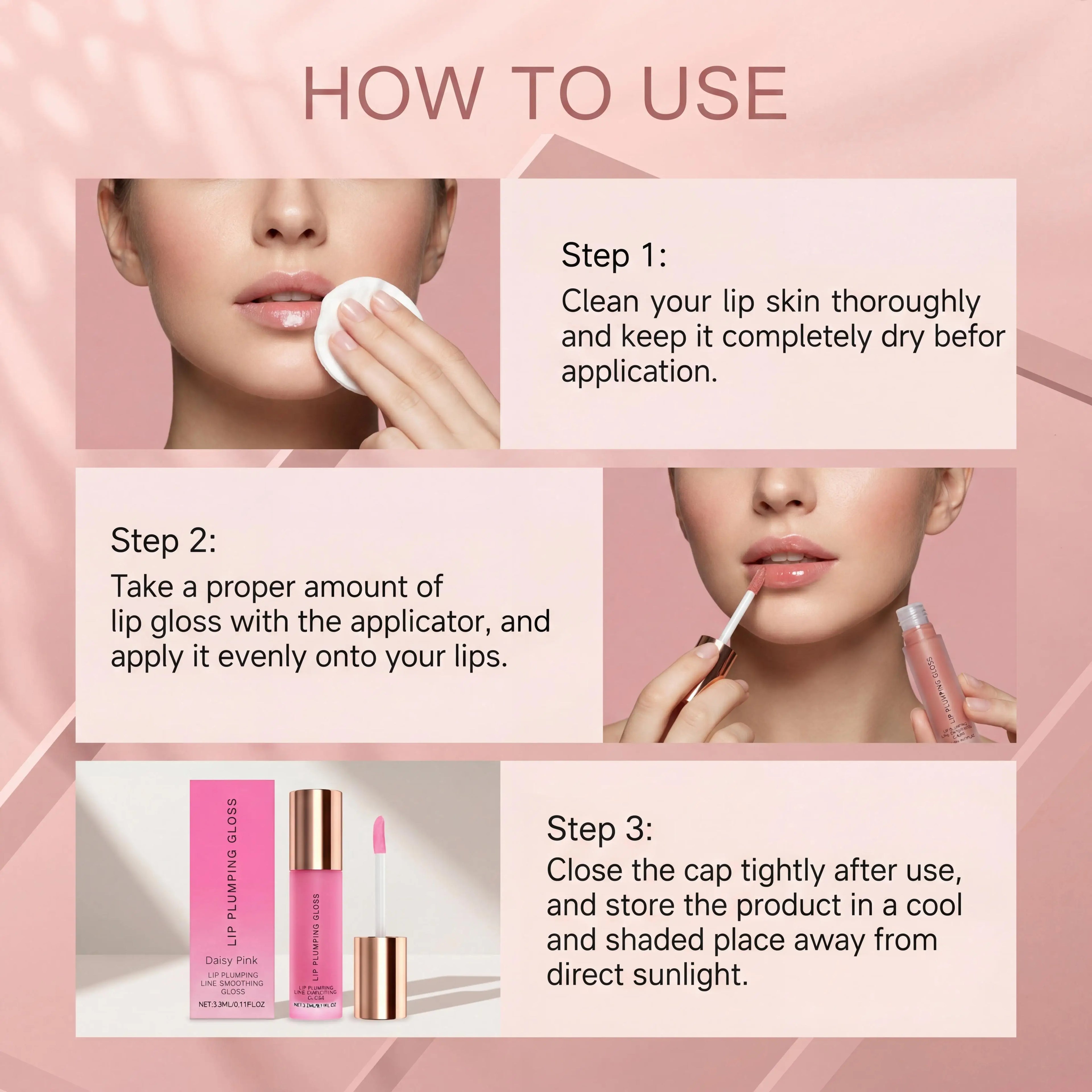 Water Light Lip Gloss – Hydrating Plumping Gloss Multi-Color Lip Plumping Gloss Zpaxo