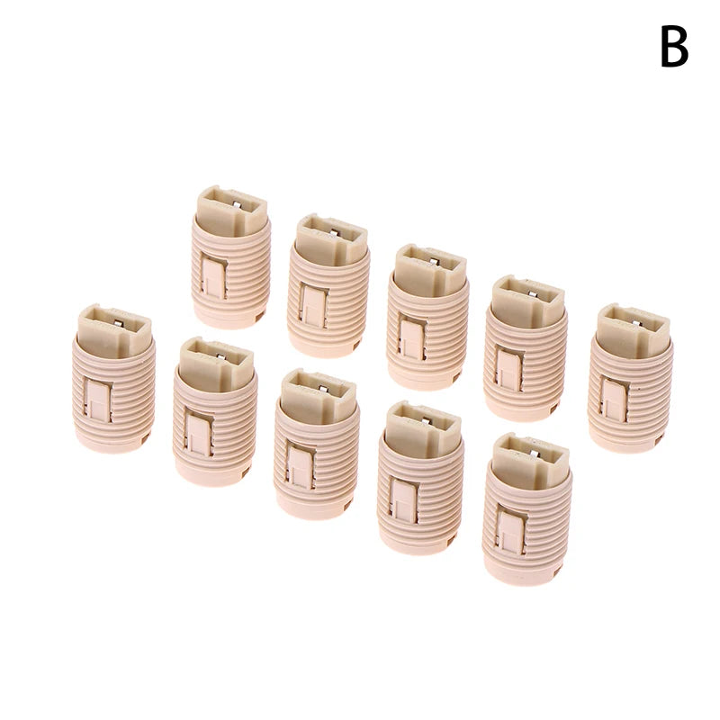 G9 Lamp Holder Ring Bases Socket Plastic Shell Ceramic M10 Bracket Zpaxo B