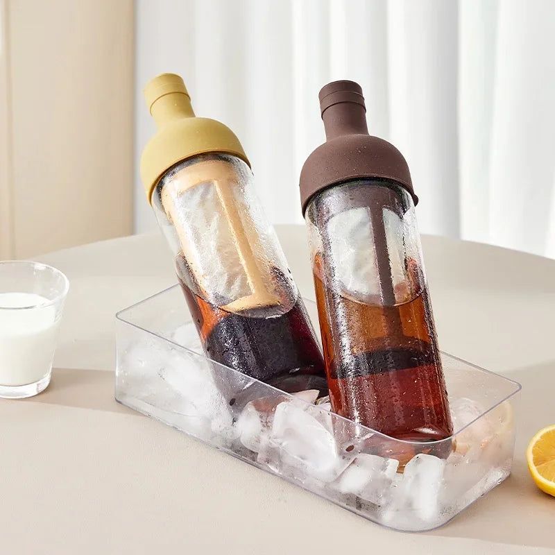 1000ML High Borosilicate Glass Cold Extraction Cup, Coffee Cold Extraction Pot, Household Cold Brewed Fruit Tea Pot Zpaxo