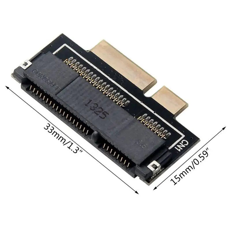 652F Seamless Compatibility mSATA SSD Adapter Card Slot Replacement Zpaxo