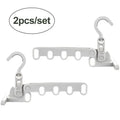 Portable Foldable Travel Hanger Folding Clothes Drying Rack Hangers