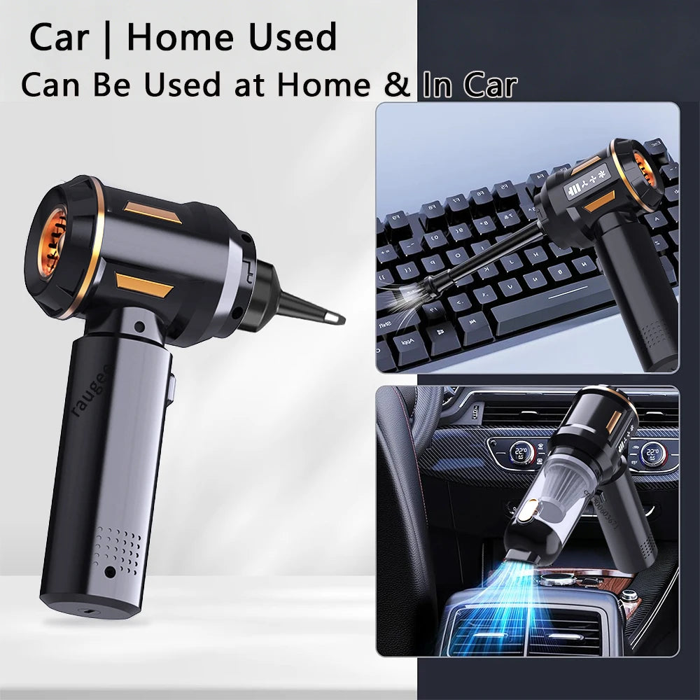 Car Vacuum Cleaner Wireless Portable 16000PA Strong Suction Handheld