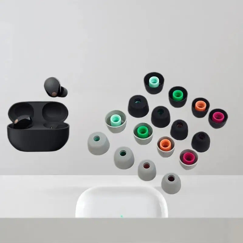 High-quality Earbud Tips Sony Oneplus 6-Pieces Fits WF-1000XM Models Zpaxo