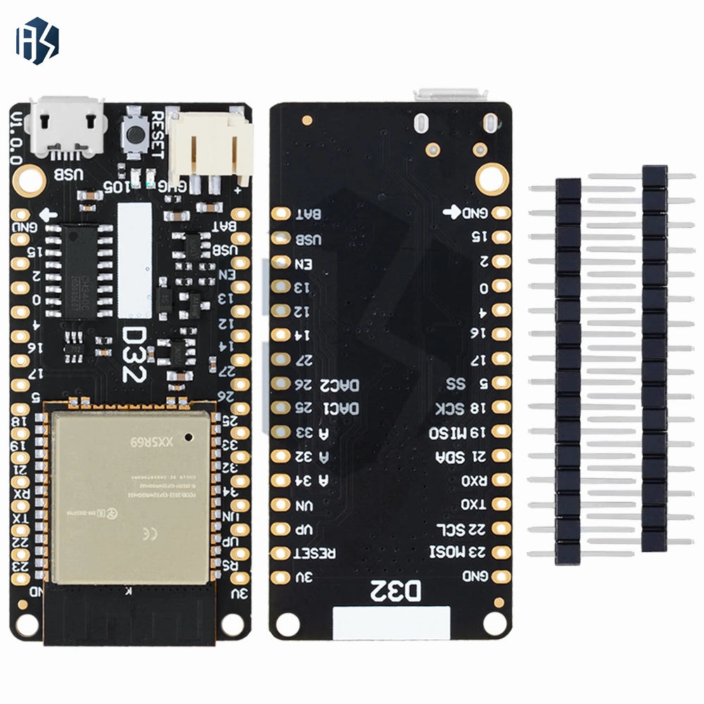For LOLIN D32 V1.0.0 - Wifi+Bluetooth Board Based ESP-32 Esp32 ESP-32 4MB FLASH For Arduino MicroPython Compatible Zpaxo