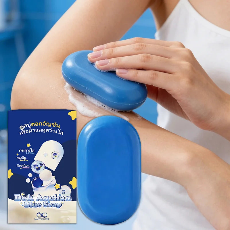 Fresh Blue Natural Handmade Soap – Deep Cleansing & Moisturizing Handmade Soap Bar Zpaxo