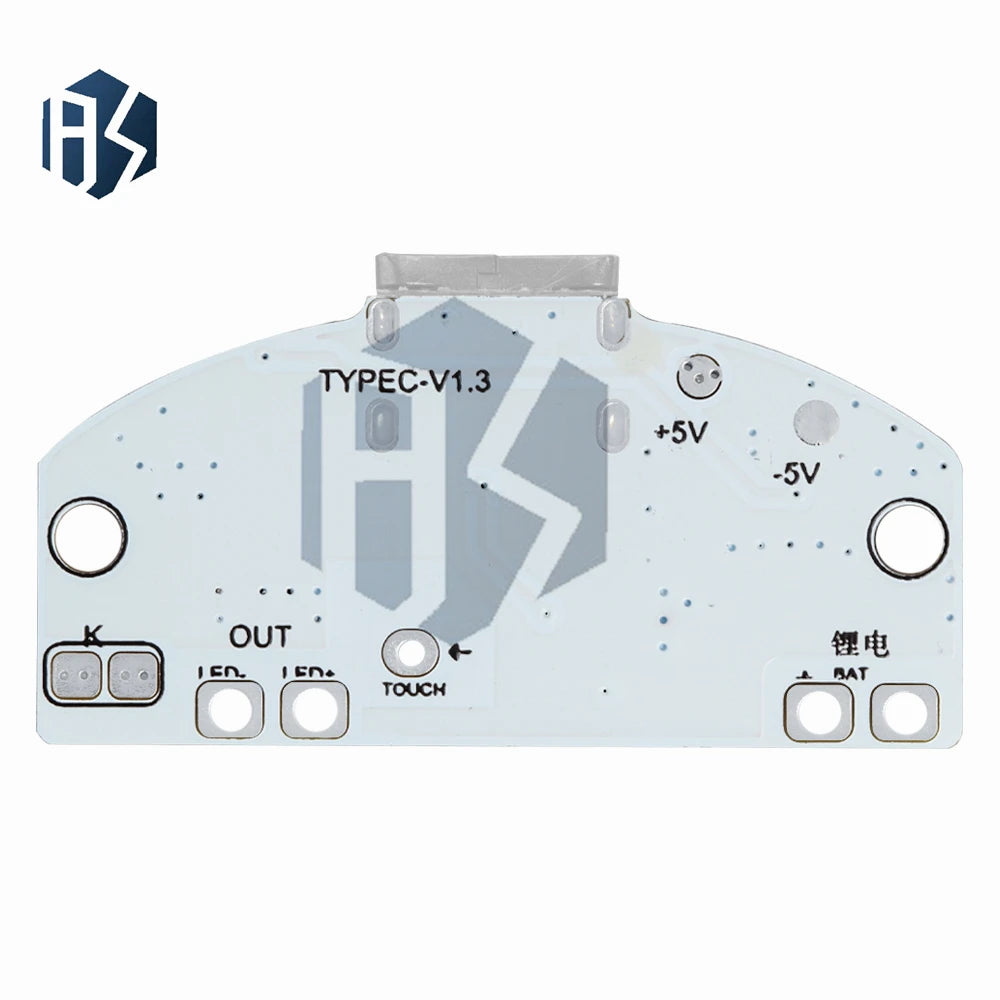 Type-c Touch Lamp Dimmer Module 3-Mode Stepless Dimming LED Zpaxo