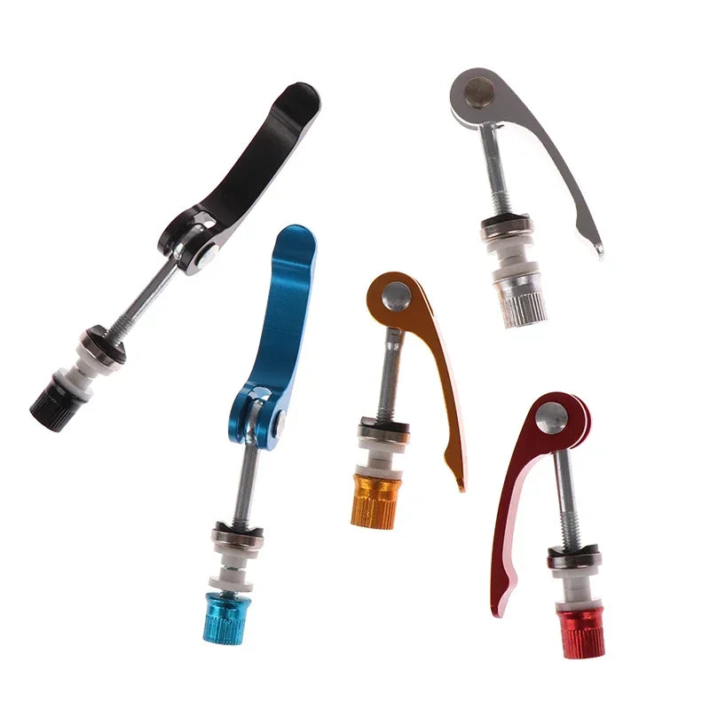 Bike Seat Tube Clip Universal High Quality Mountain Bicycle Seat Tube Clamp Screw Quick Release Lever Colored Bicycle Zpaxo