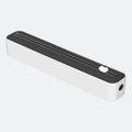 Foil & Plastic Wrap Dispenser Organizer with Cutter | Refillable Wrap Dispenser Organizer Zpaxo black