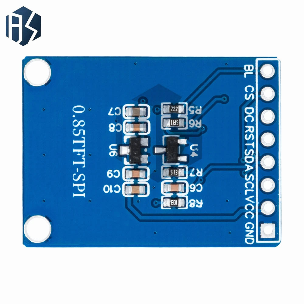 0 85 TFT Display Module HD IPS LCD LED Screen 128X128 SPI Interface Zpaxo