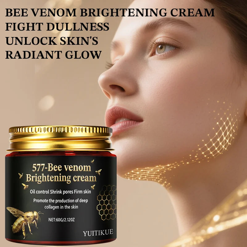 YUITIKUE Bee Venom Face Cream – Brighten & Moisturize All Skin Face Moisturizer Cream Zpaxo
