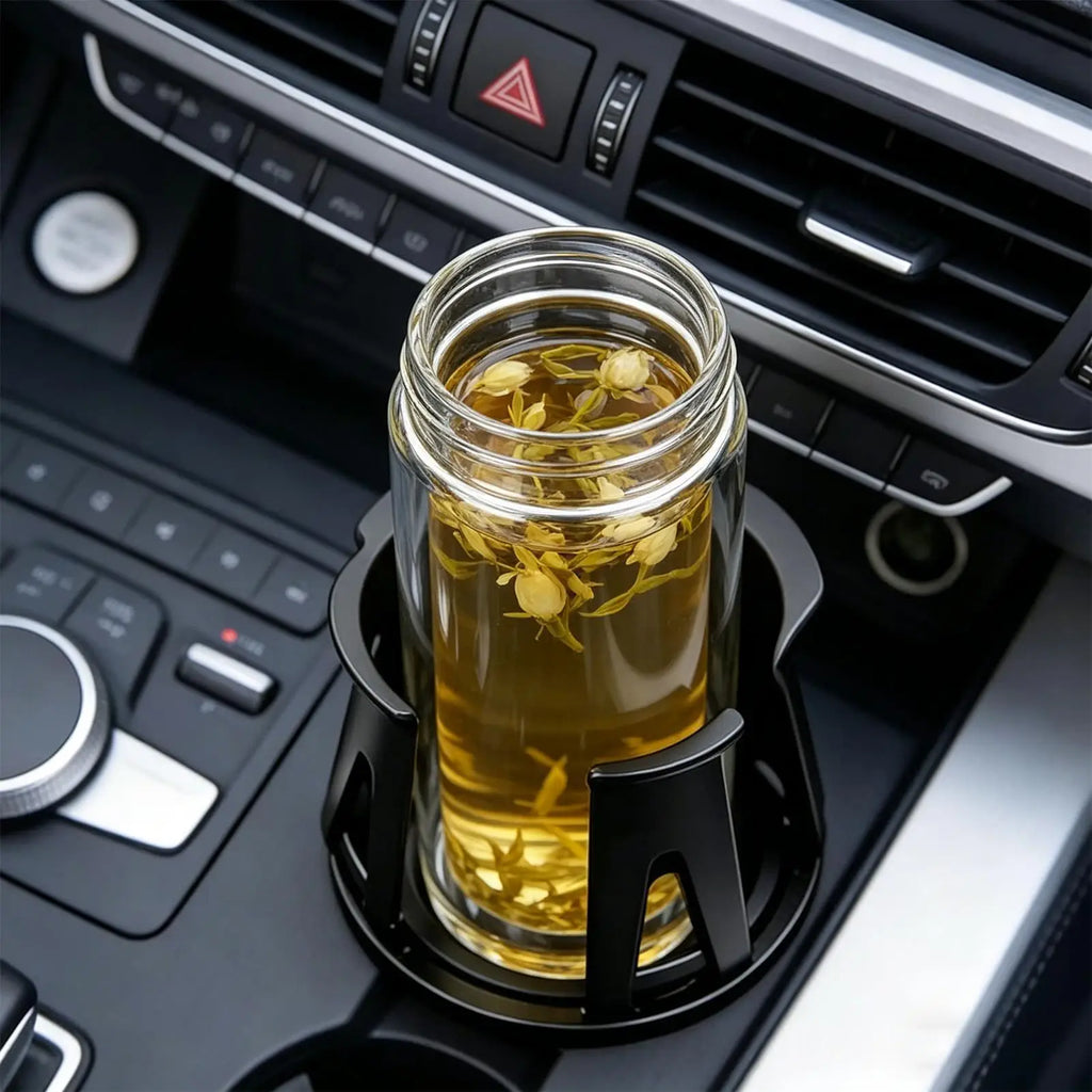 1 Pair Car Cup Holder Adhesive Drink Rack Automotive Interior
