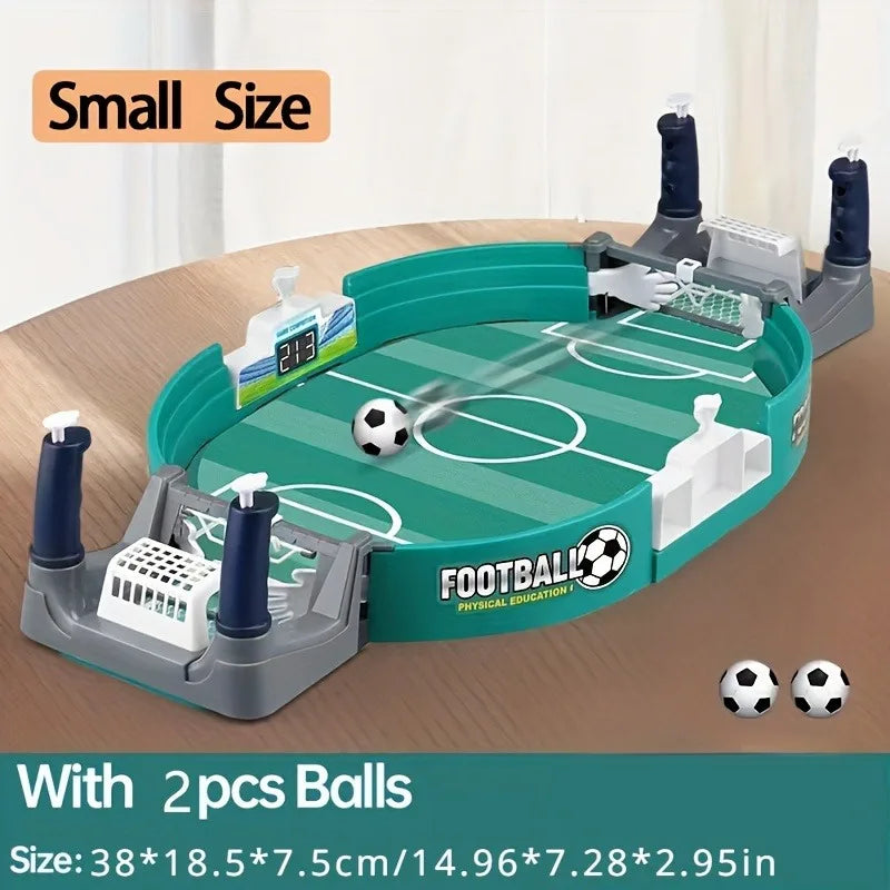 Interactive Soccer Tabletop Game Youngsters Educational Toy 2 Balls