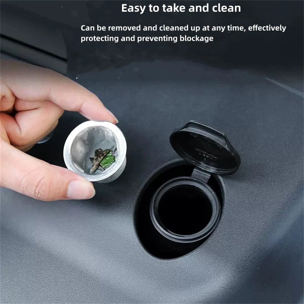 Tesla Model 3 Y Car Wiper Filter Screen Glass Water Filling Funnel