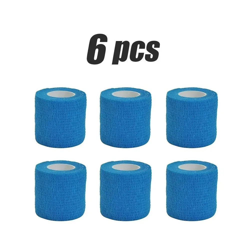 6-Pack Self-Adhesive Elastic Bandage Wrap – Sport Cohesive Tape