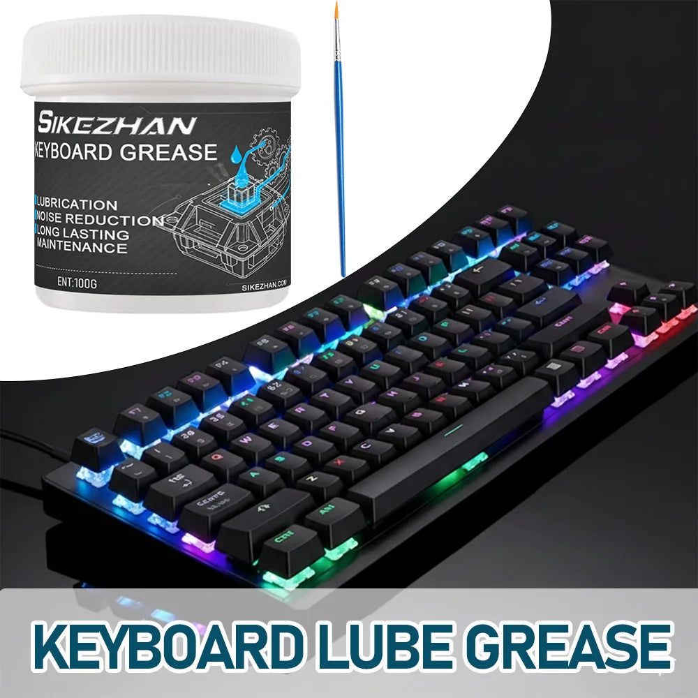 Keyboard Lube Switch Lube Grease Oil 100/200g for Mechanical Keycap Keyboard Stabilizer Lubricant Switche Axes Positioning Axes Zpaxo