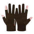 1 Pair Summer Breathable Men's Gloves Ice Silk Sun Proction