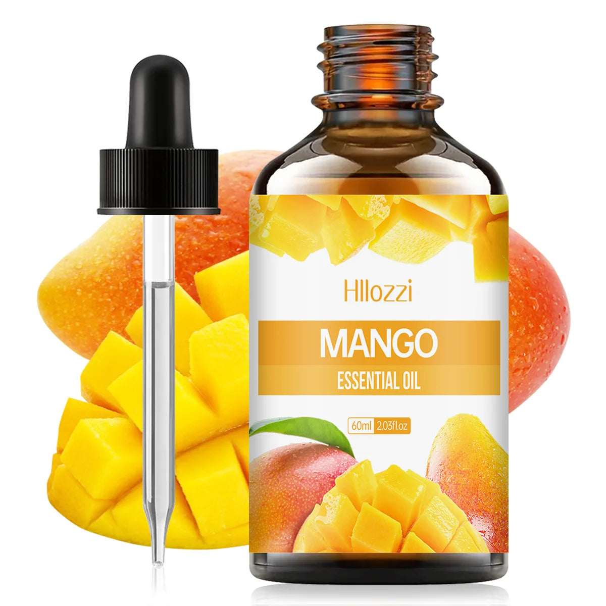 MANGO ESSENTIAL OIL a high-quality moisturizing nourishing massage oil with a refreshing scent, suitable for all skin types Zpaxo 60ml MANGO Other