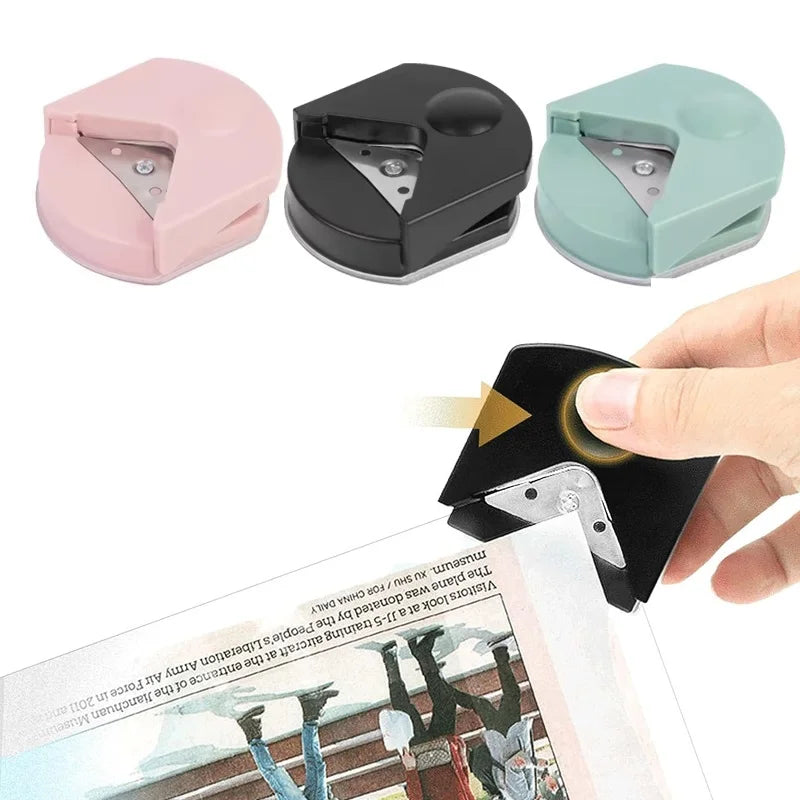 Mini Corner Rounder Paper Punch R4 Fillet Craft Machine Trimmer Card Zpaxo