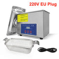 Ultrasonic Cleaner 40KHZ Frequency Vibration Washing Bath Jewelry