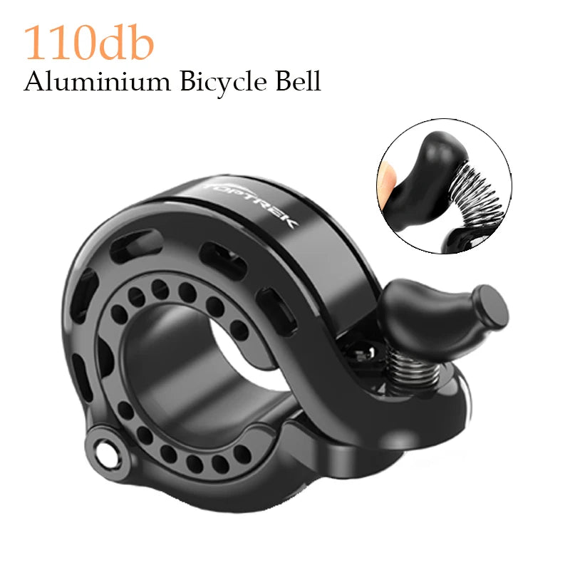NEW Bicycle Bell Ring Stainless MTB Cycling Horn Bike Bell Handlebar Crisp Sound Horn For Bicycle Safety Bike Accessories 2024 Zpaxo NEW TYPE