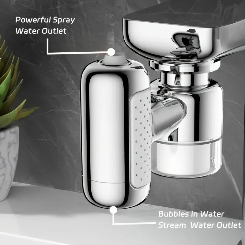 360 Rotating Kitchen Faucet Aerator Aluminum Alloy Water Saving Tap