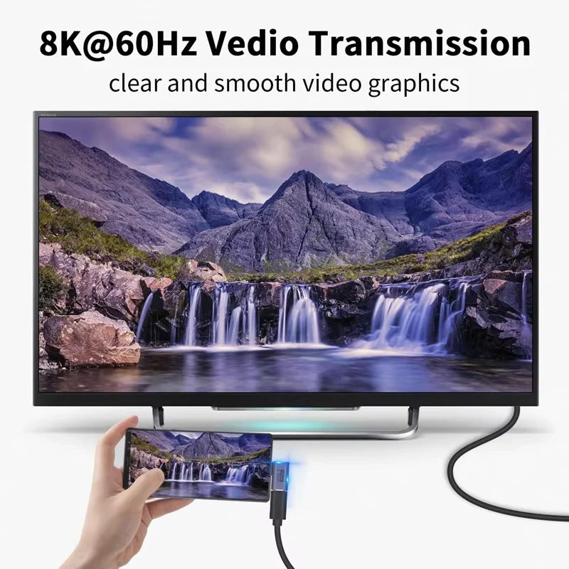 USB4 40Gbps 90° USB-C Adapter | 100W Fast Charge & 8K Video USB-C Adapter Zpaxo