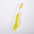 Portable Disposable Foldable Travel Camping Toothbrush Tooth Oral Zpaxo Yellow