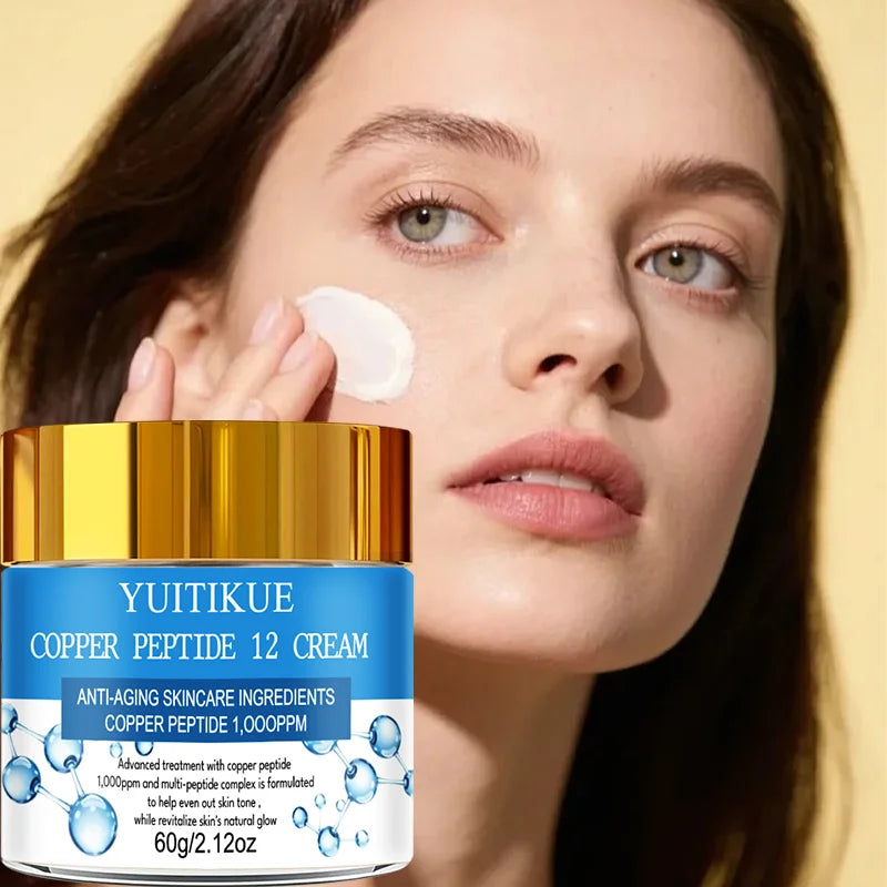 YUITIKUE Copper Peptide Anti-Aging Cream | 60g Face Moisturizer Anti-Aging Face Cream Zpaxo