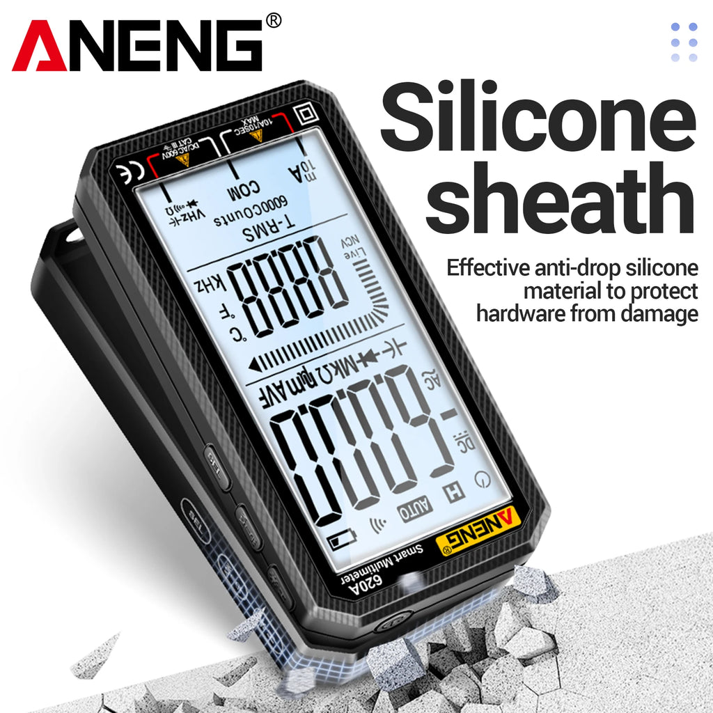 Precision Digital Multimeter ANENG 620A Counts Auto Resistance Tester