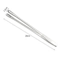 Stainless Steel BBQ & Kitchen Tongs – Non-Slip 28cm Food Tongs Kitchen Cooking Tongs Zpaxo 28cm
