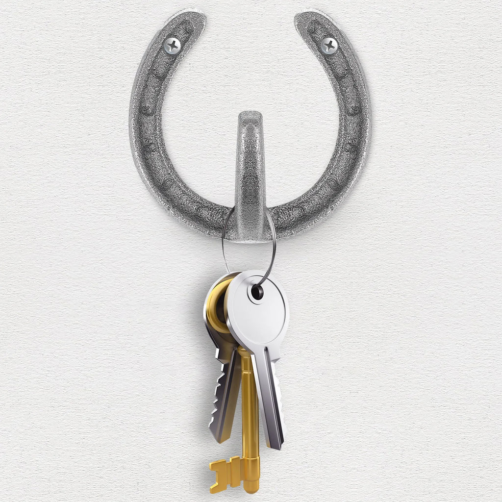 Premium Iron Wall Hook Horseshoe Design Space Saving Hanger