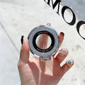 Bling Glitter Ring Holder MagSafe Phone Stand – iPhone & Samsung Phone Ring Holder Zpaxo Silver