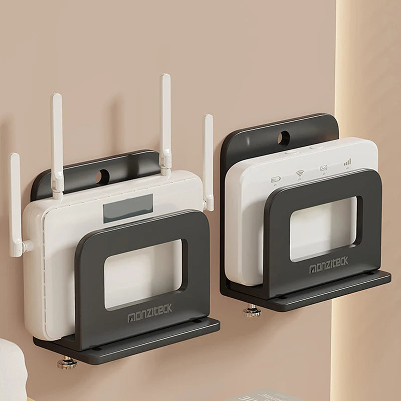 Adjustable Small Device Wall Mount Holder Wifi Router Shelf Modem TV