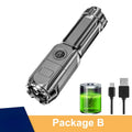 USB Rechargeable LED Flashlight – Zoomable & Waterproof Rechargeable Flashlight Zpaxo New up style