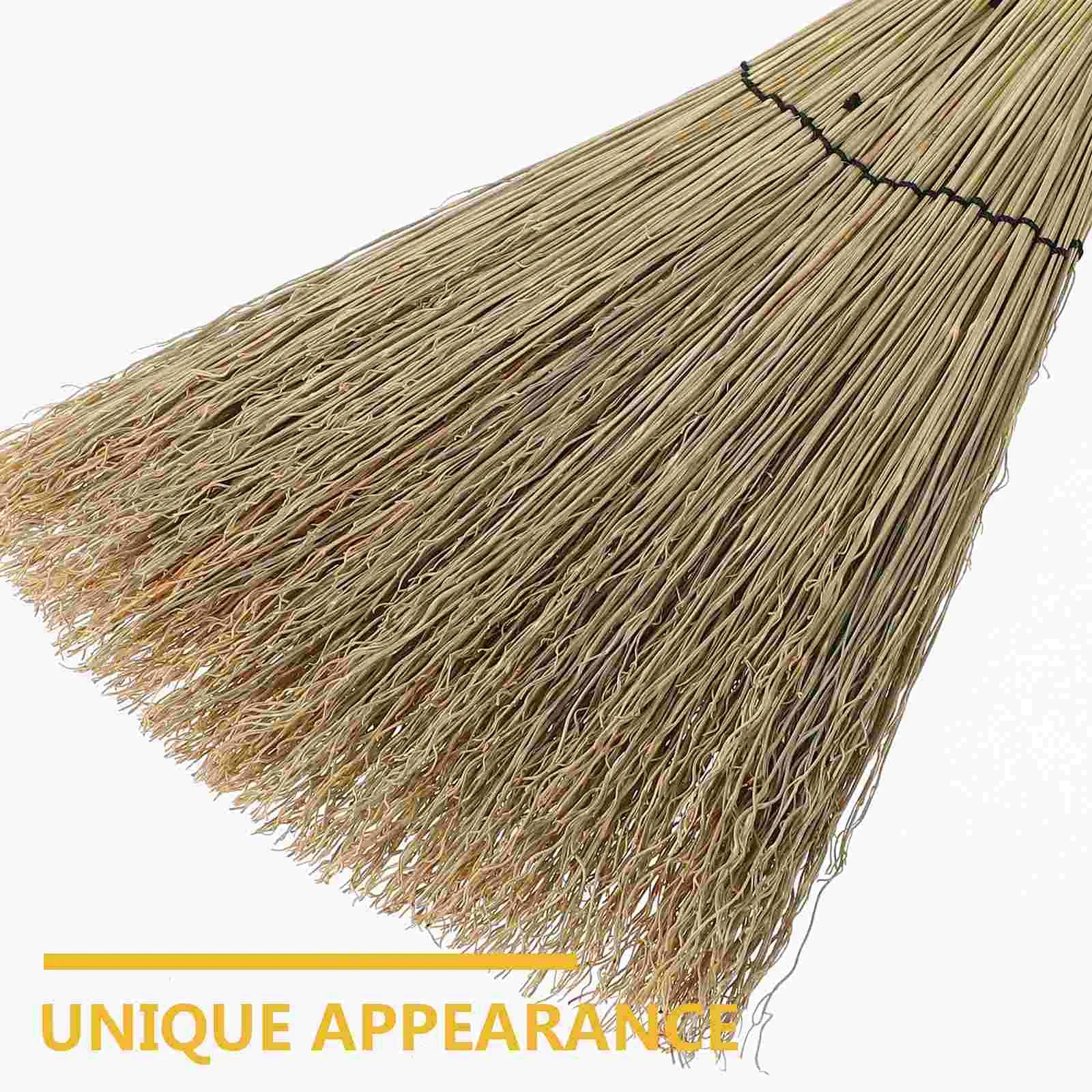 Handmade Straw Bed Sweep Small Cleaning Broom Woven Corn Household Mini Broom Desktop Dustpan Tool Supplies Zpaxo