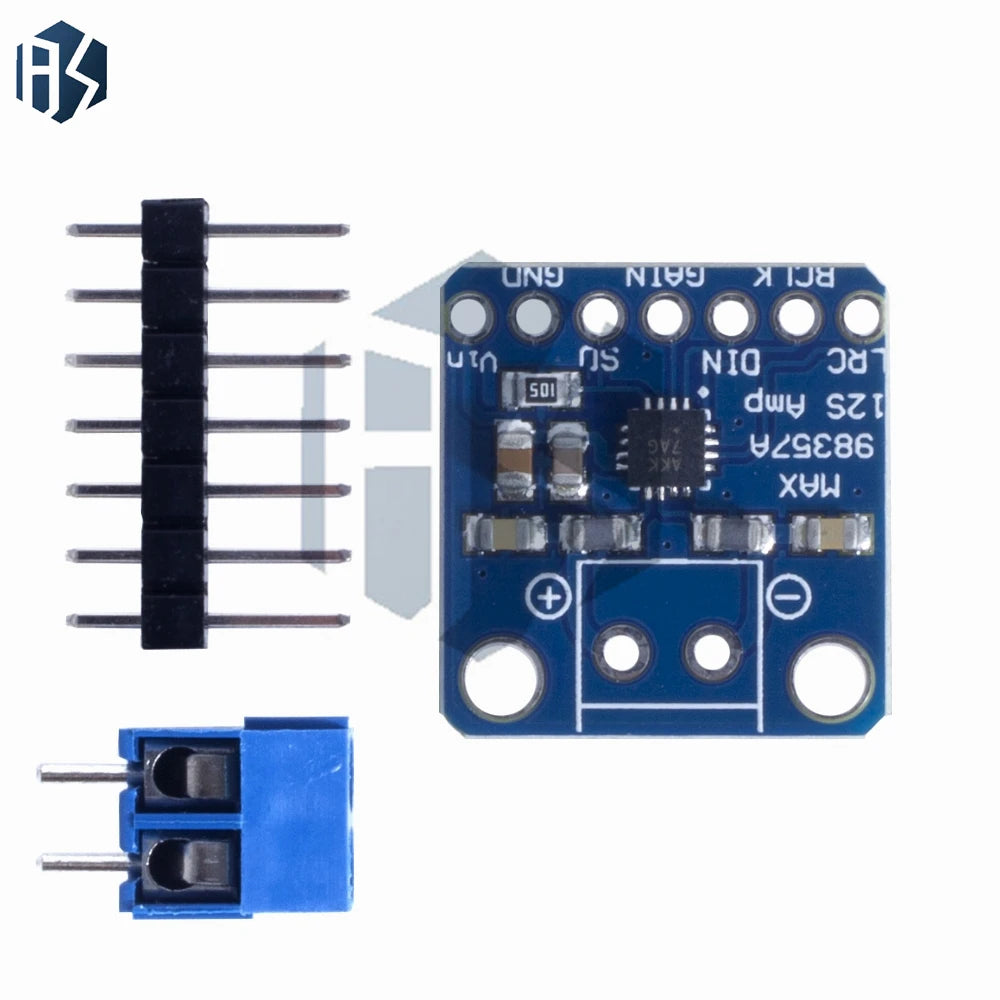 MAX98357 I2S Class D Audio Amplifier Breakout Module 3W Filterless Zpaxo