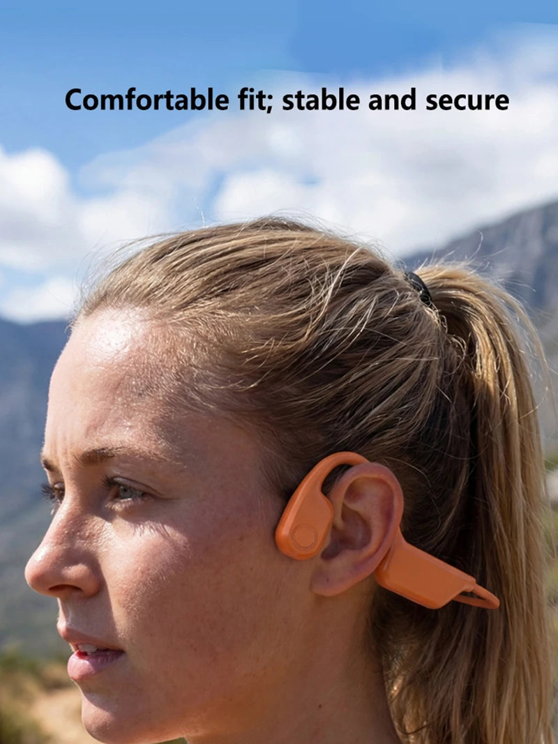 Bone Conduction Earphones 32G IPX8 Waterproof Bluetooth Wireless Earphones for Swimming Running Cycling Hanging Earphones 2026 Zpaxo