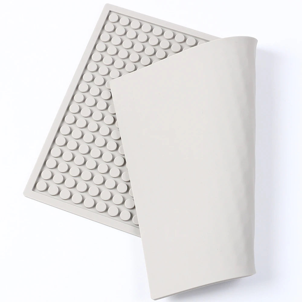 Silicone Resin Collector Mat Heat Resistant Mat Placemat Non-Slip Pad for Resin Molds Epoxy Resin Cup Turner Kitchen Counter Zpaxo