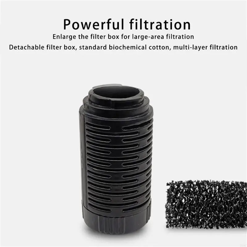 Removable Aquarium Filter Run Small Fishbowl 1 Bucket Oxygenation