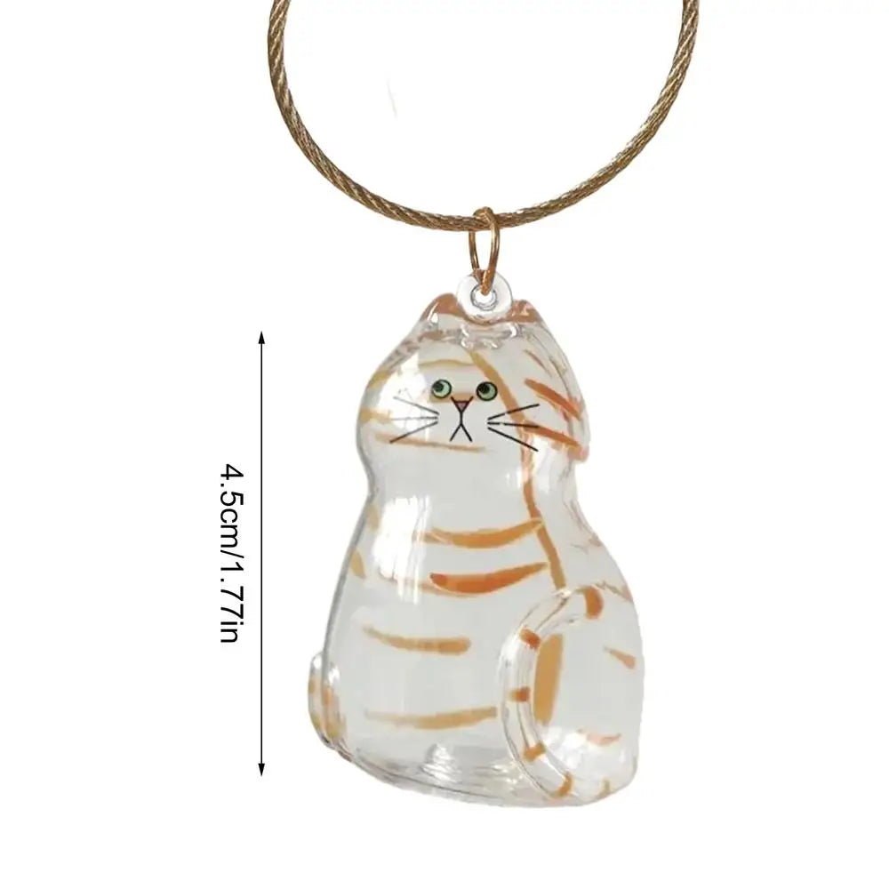 Cat Hair Storage Bottle Clear Mini Keepsake Container Pet Organizer Zpaxo F