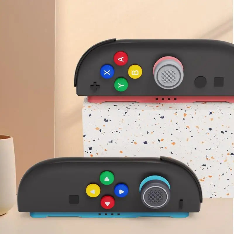 Silicone Thumb Caps for Nintendo Switch 2 Controller – Colorful