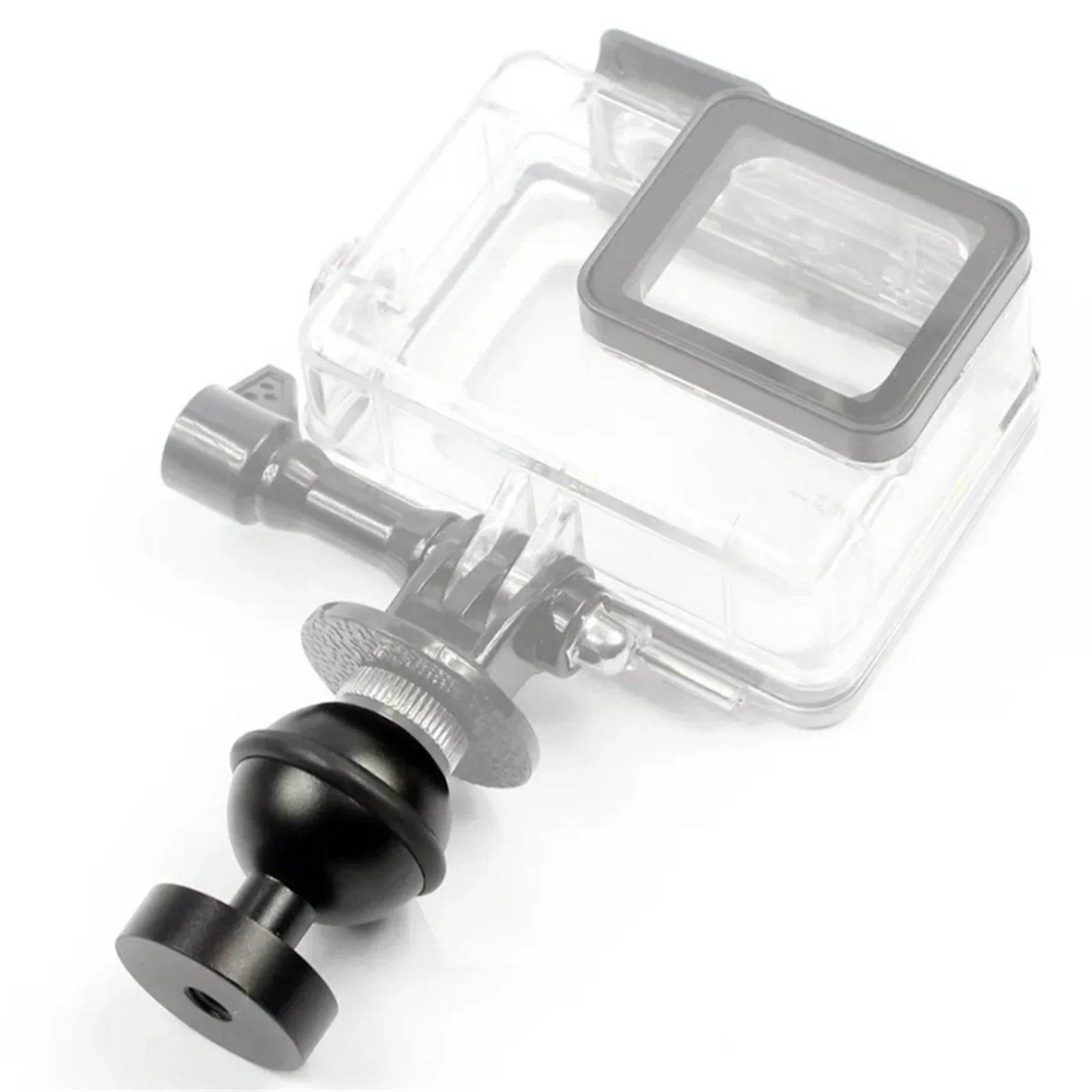 1'' Ball Adapter 1 4 3 8 Hole Head Mount Gopro Action Camera