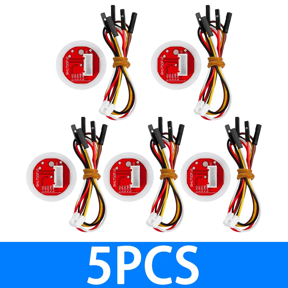 BAISHUN Intelligent Electronic BH1750 BH1750FVI Chip Light Intensity Zpaxo 5pcs
